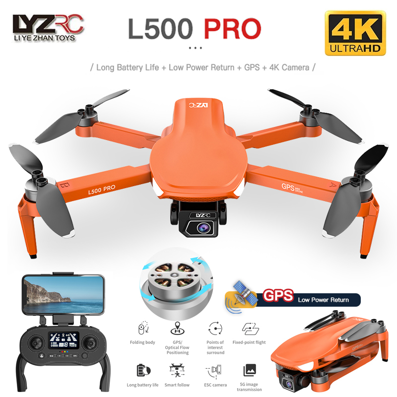 Drone Video Production - L500 PRO Drone 4K kamera ganda