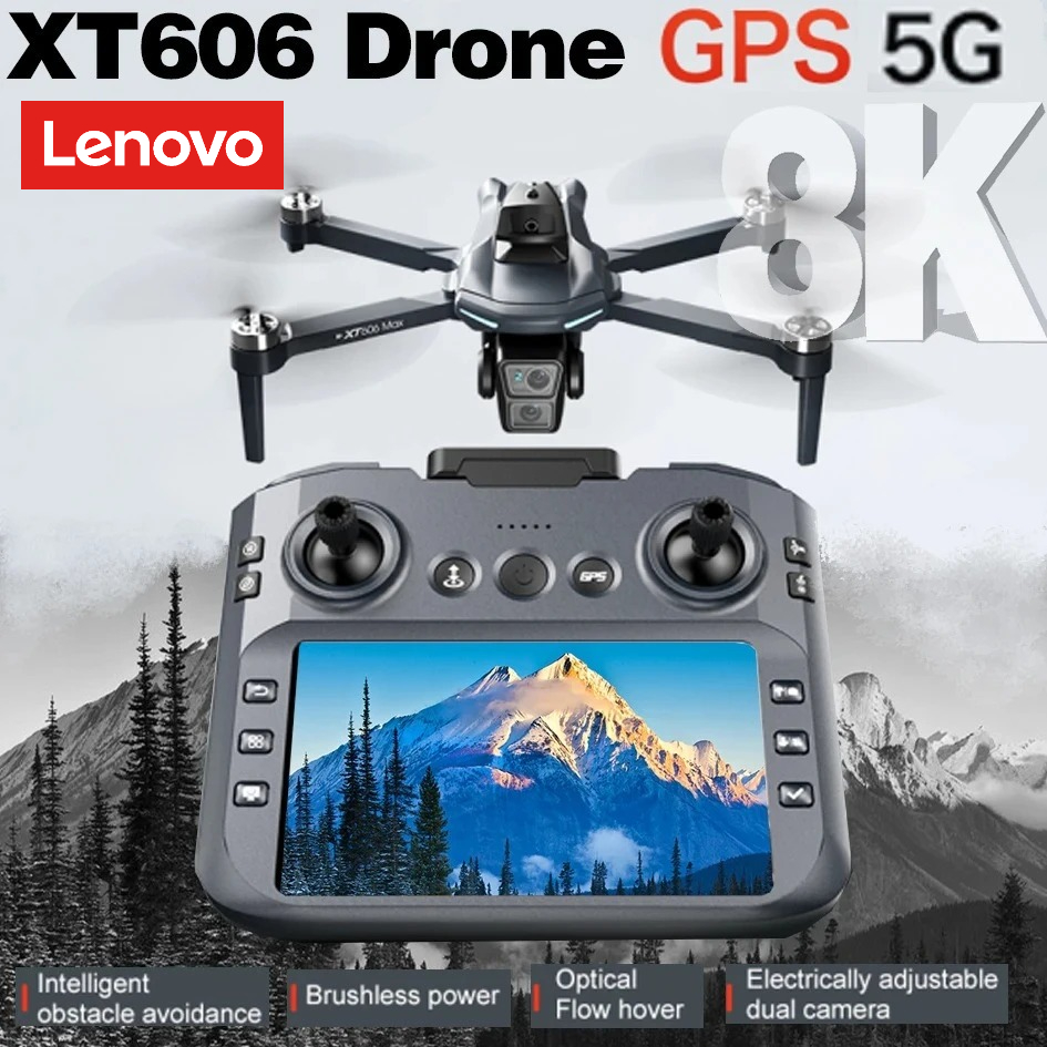 Drone Mapping - Drone Profesional Lenovo XT606 Kamera 8K