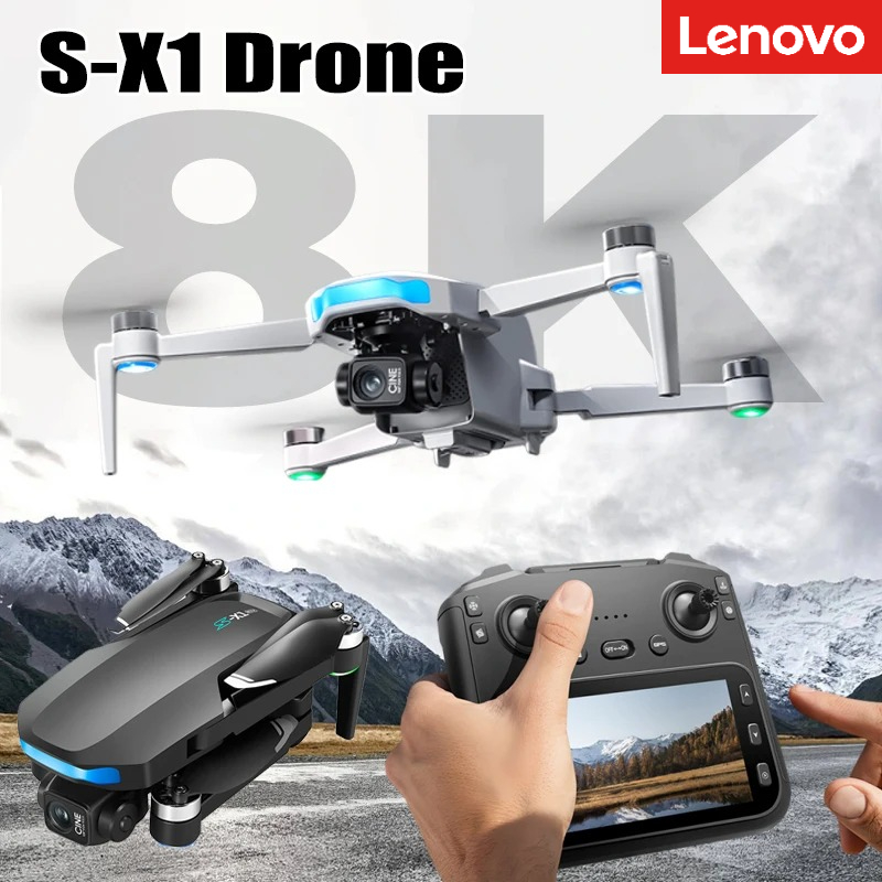 Drone Multispectral - Drone Lenovo S-X1 8K HD Profesional