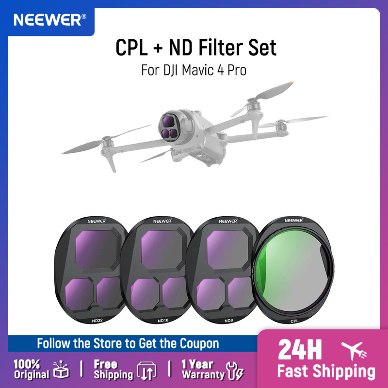 Drone Ndvi - Set Filter NEEWER CPL + ND
