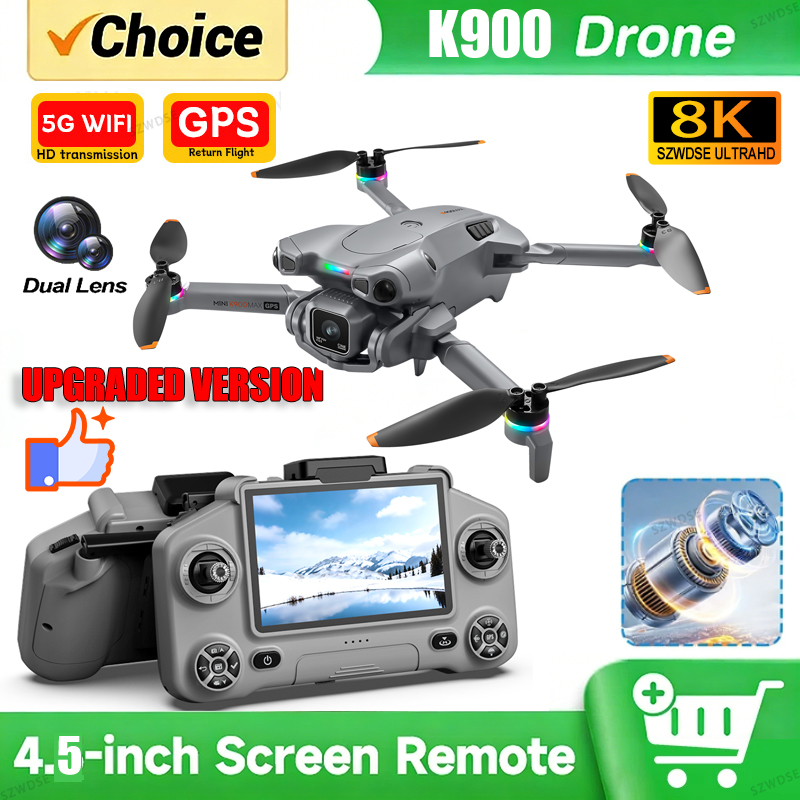Drone Multispectral - Drone GPS K900 MAX Baru dengan