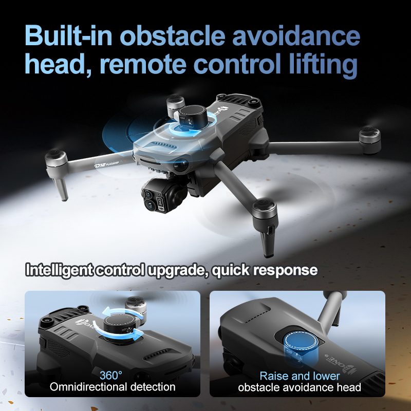 Drone RC Quadcopter 8K 3 Axis  - Drone Cinematic ulasan dan harga
