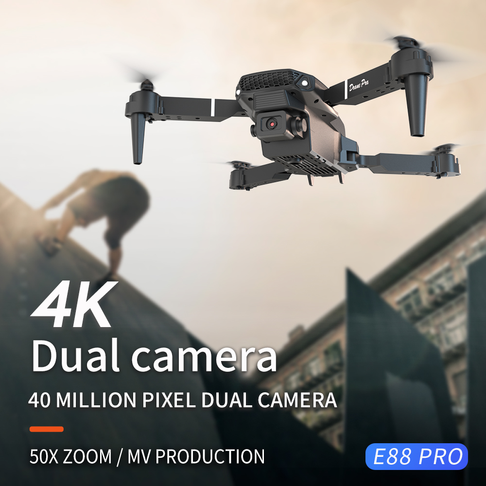 2026 BARU E88 Drone Profesiona - Drone Lidar ulasan dan harga