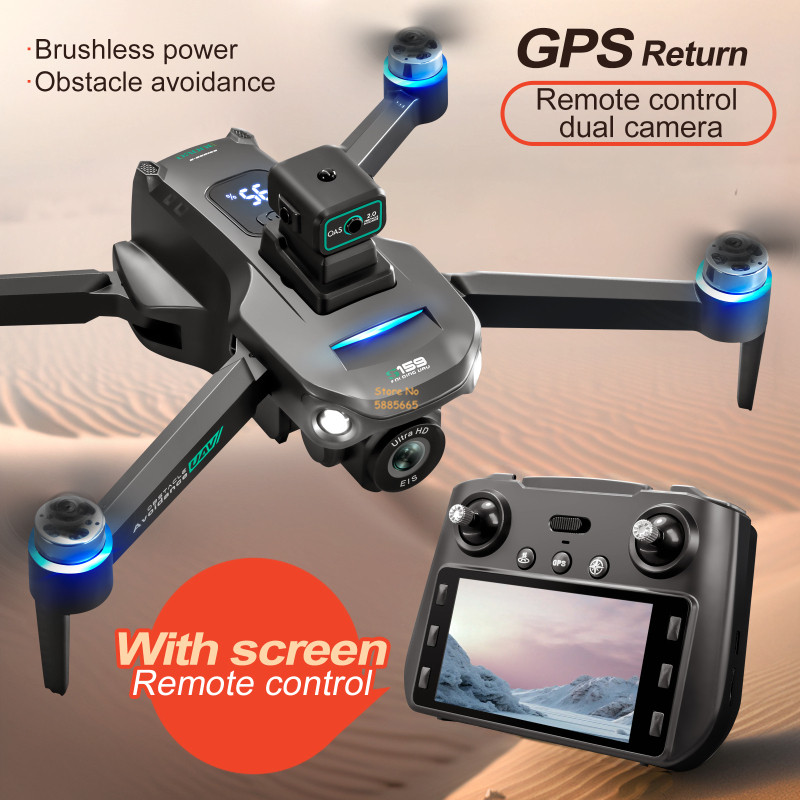 Drone Quadcopter kendali jarak - Drone Cinematic ulasan dan harga