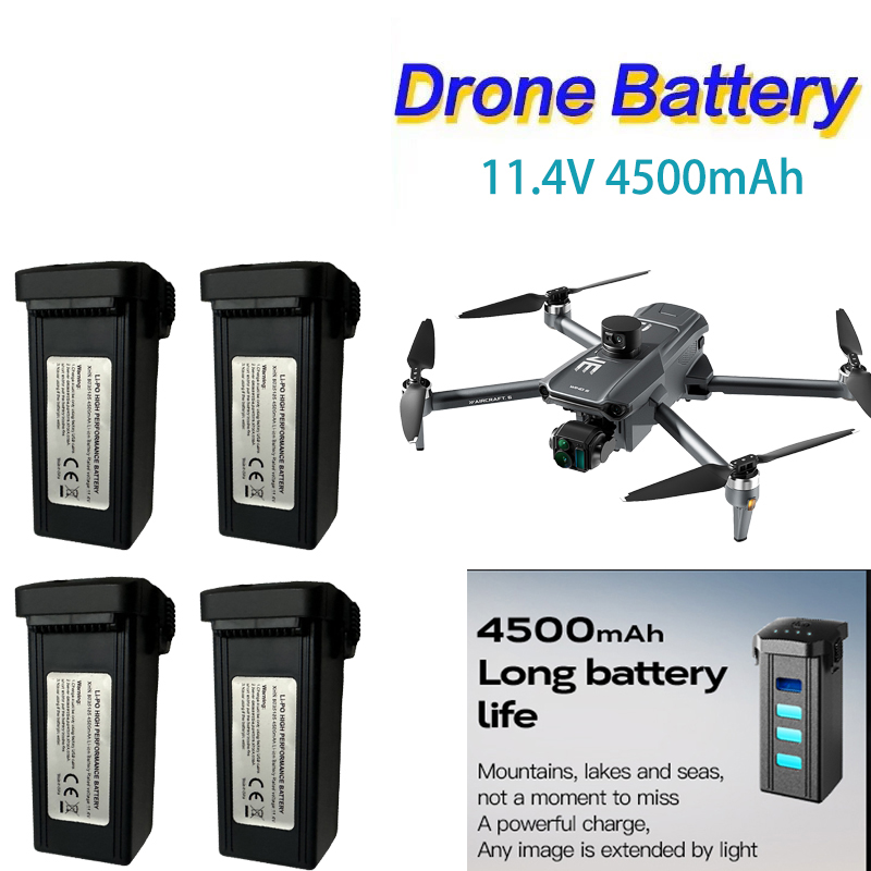 Baterai Lipo Cerdas 11.4V 4500 - Drone Mapping ulasan dan harga