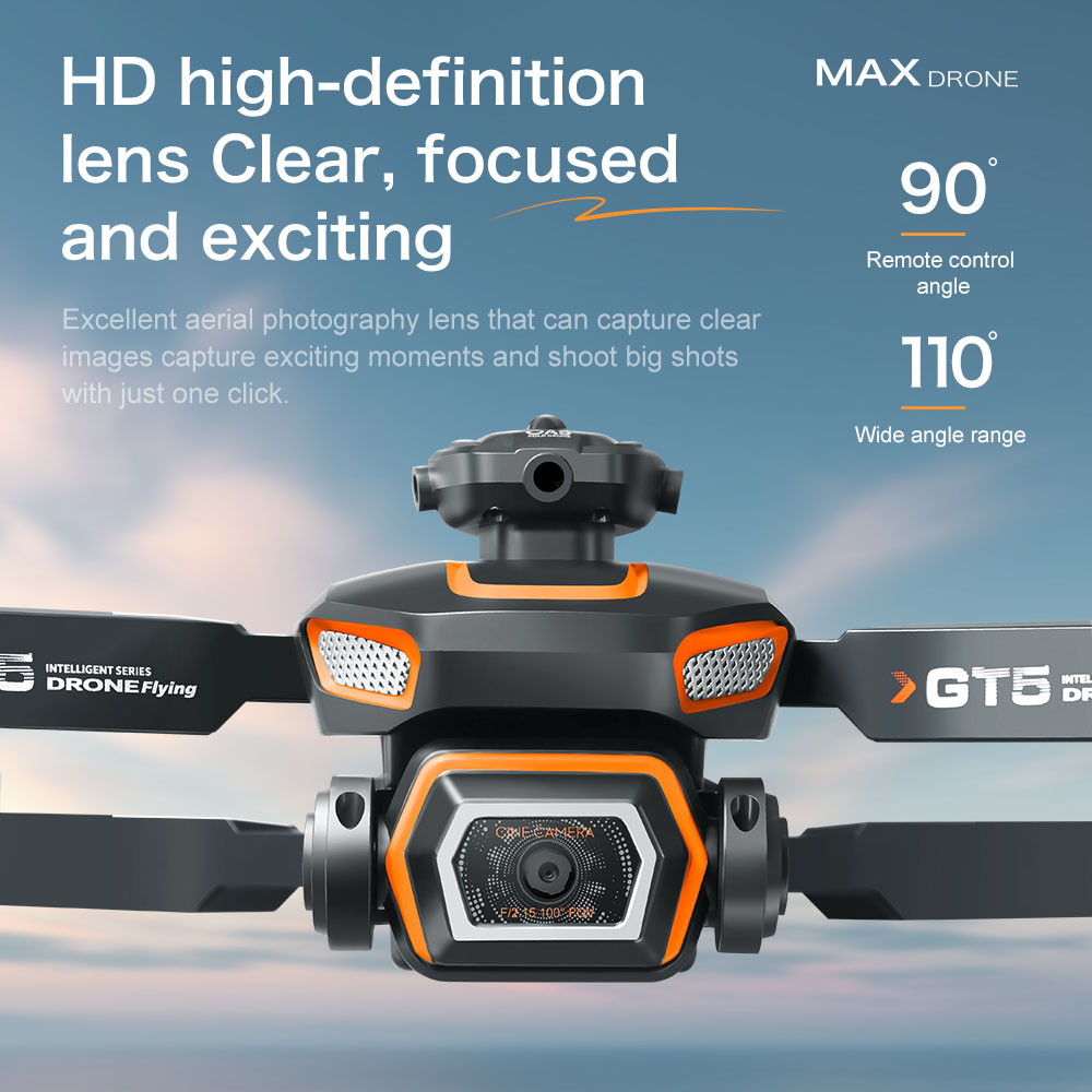 Drone Mini Lenovo GT5 4K HD le - Drone Video Production ulasan dan harga