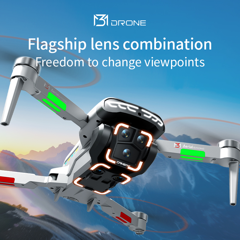 M3 Drone Profesional 4K HD Fot - Drone Aerial Photography ulasan dan harga
