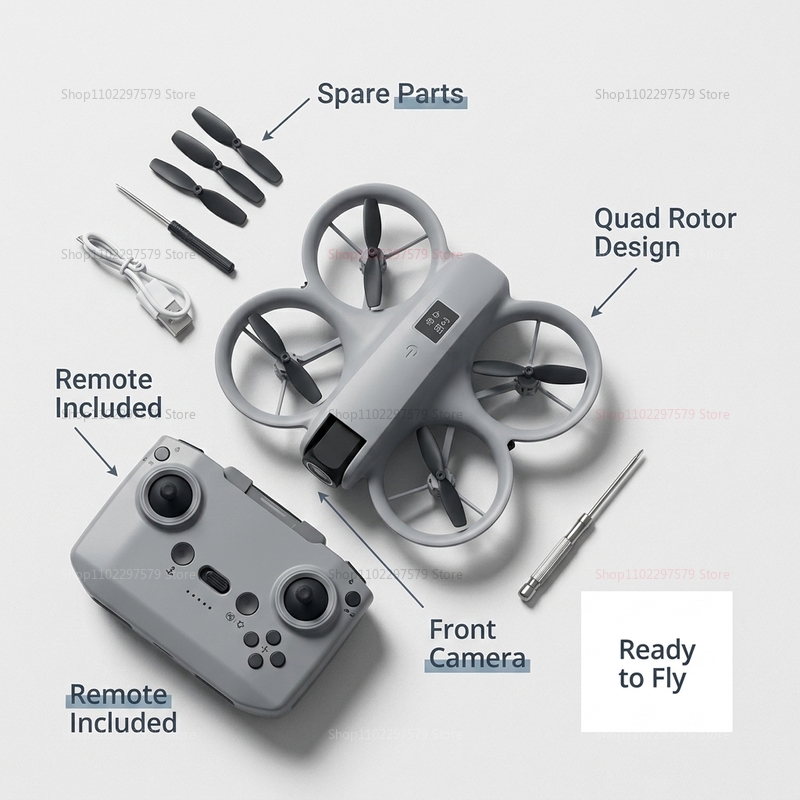 Drone Mini dengan Kamera HD 8K - Drone Lidar ulasan dan harga