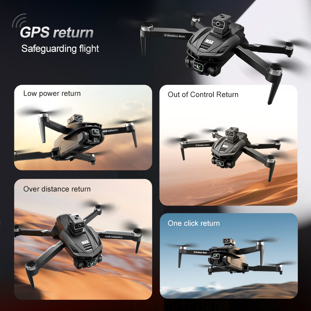 V168 PRO Max GPS Drone 8K Prof - Drone Multispectral ulasan dan harga