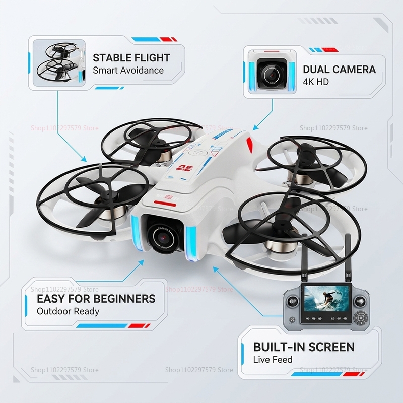 Drone GPS AE21 Generasi Kedua  - Drone Multispectral ulasan dan harga