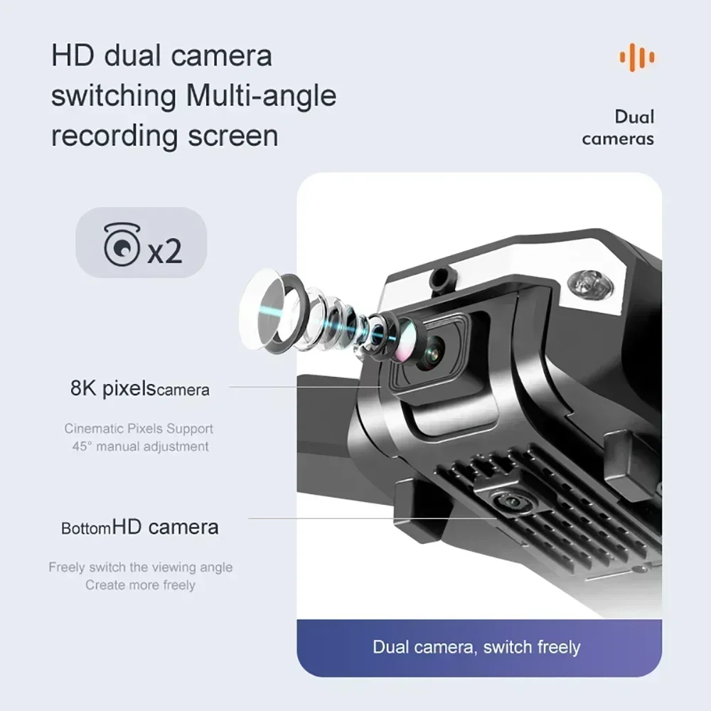 Drone G6 Pro 8K Dual-Kamera, 5 - Drone Cinematic ulasan dan harga