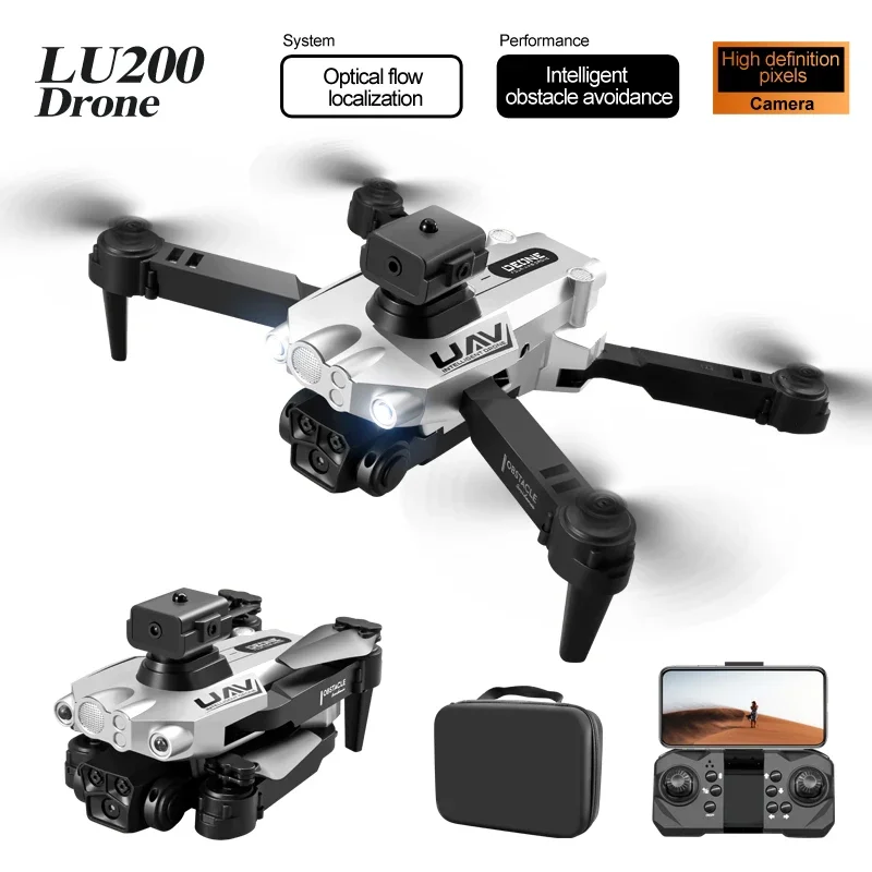 LU200 8K GPS Drone Kamera Tiga - Drone Mapping ulasan dan harga