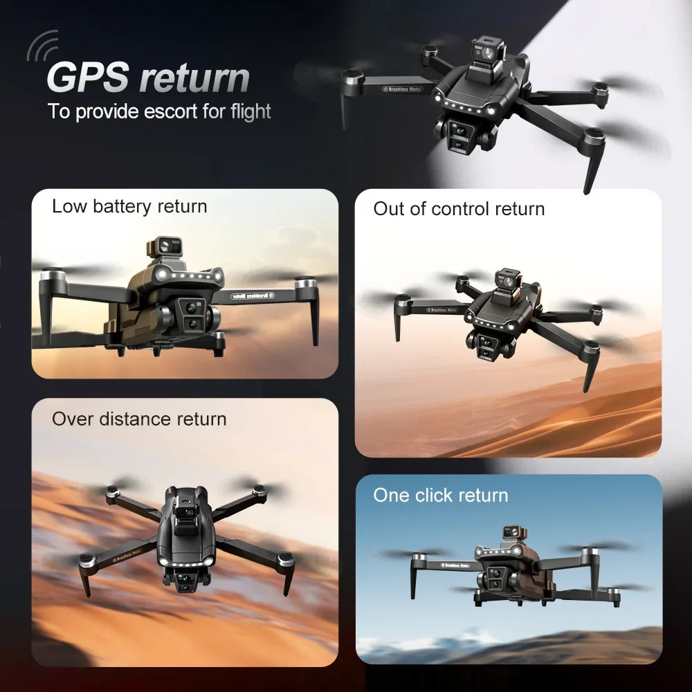 Lenovo V198GPS 4K Drone Profes - Drone Video Production ulasan dan harga